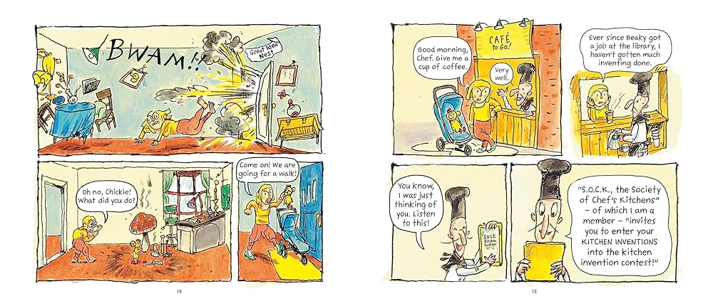 Amazon.com: Beaky Barnes and the Devious Duck: A Graphic